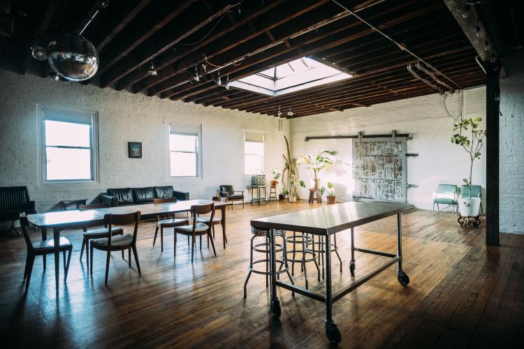 Classic Williamsburg Skylight Loft — event space in East Williamsburg