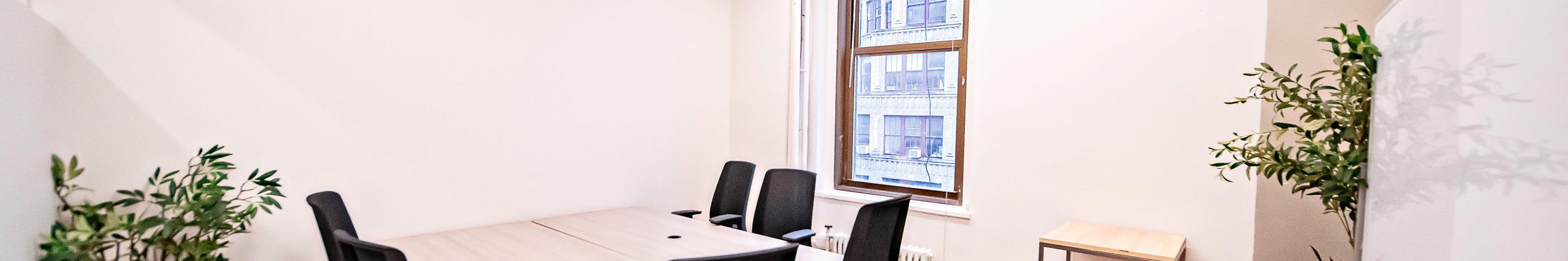 Private Office for small meetings, Midtown West Suite 1403 A — event space in Garment District