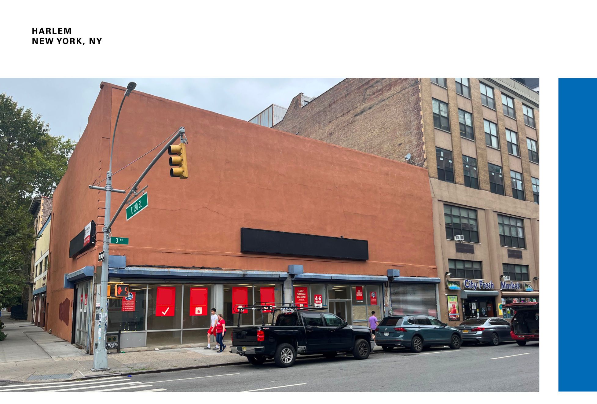 Big Visibility Large Storefront Venue for Event or Commercial events Manhattan — event space in East Harlem