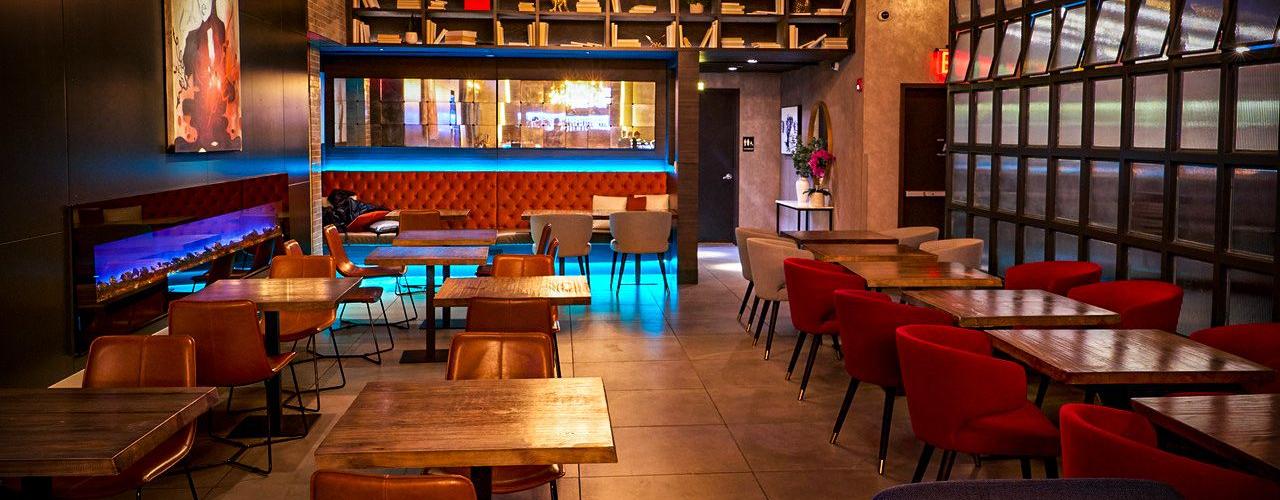 New modern industrial space on the cellar level of 42 Hotel in Williamsburg, Brooklyn — event space in Williamsburg