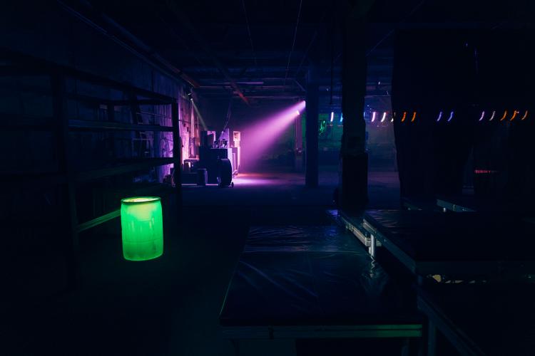 Massive Bi-level Industrial Warehouse Space in East Brooklyn — event space in East New York