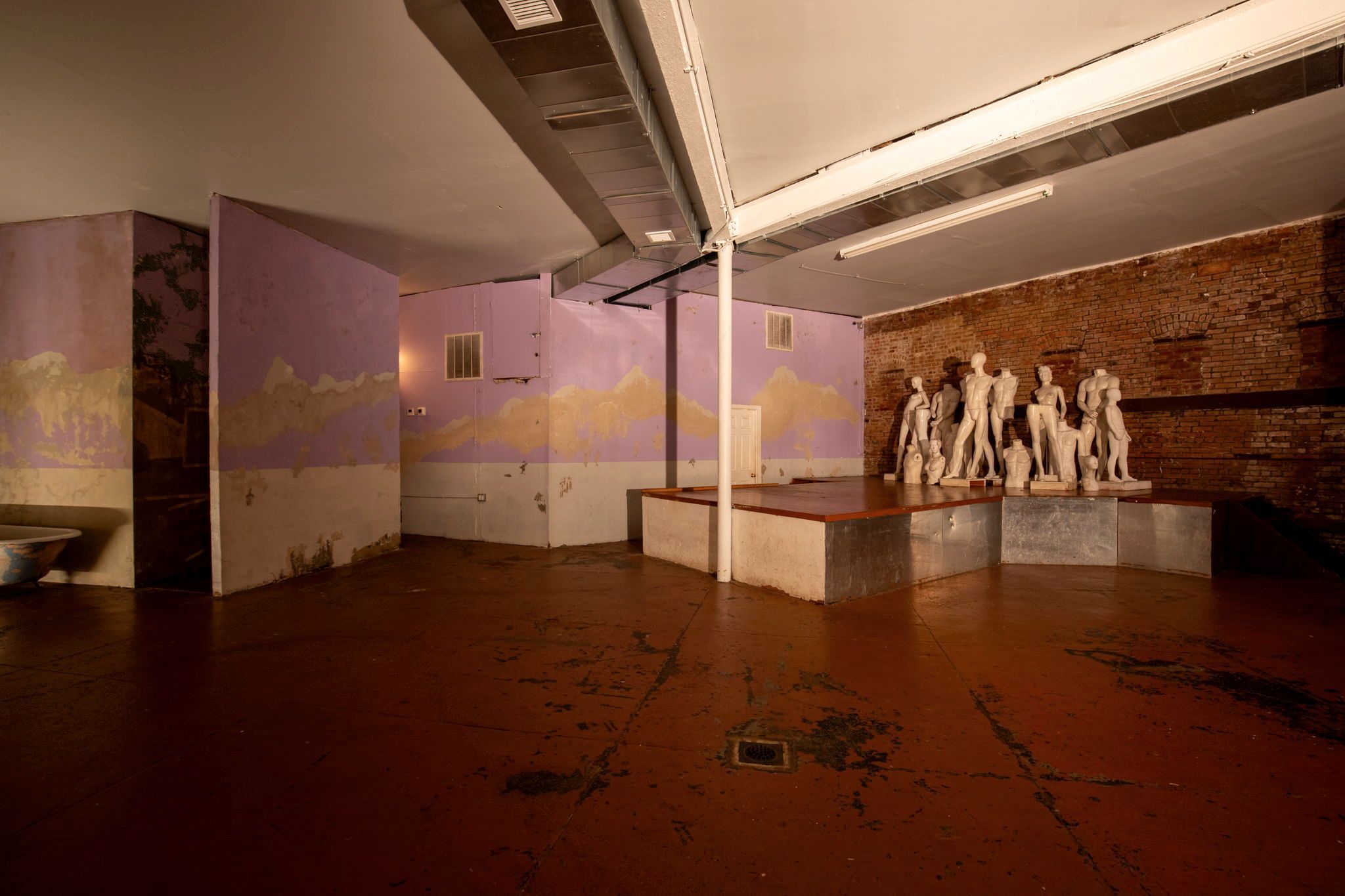 Industrial Warehouse with TV Wall, stage, and bar in Bushwick, Brooklyn, photo 3 of 38