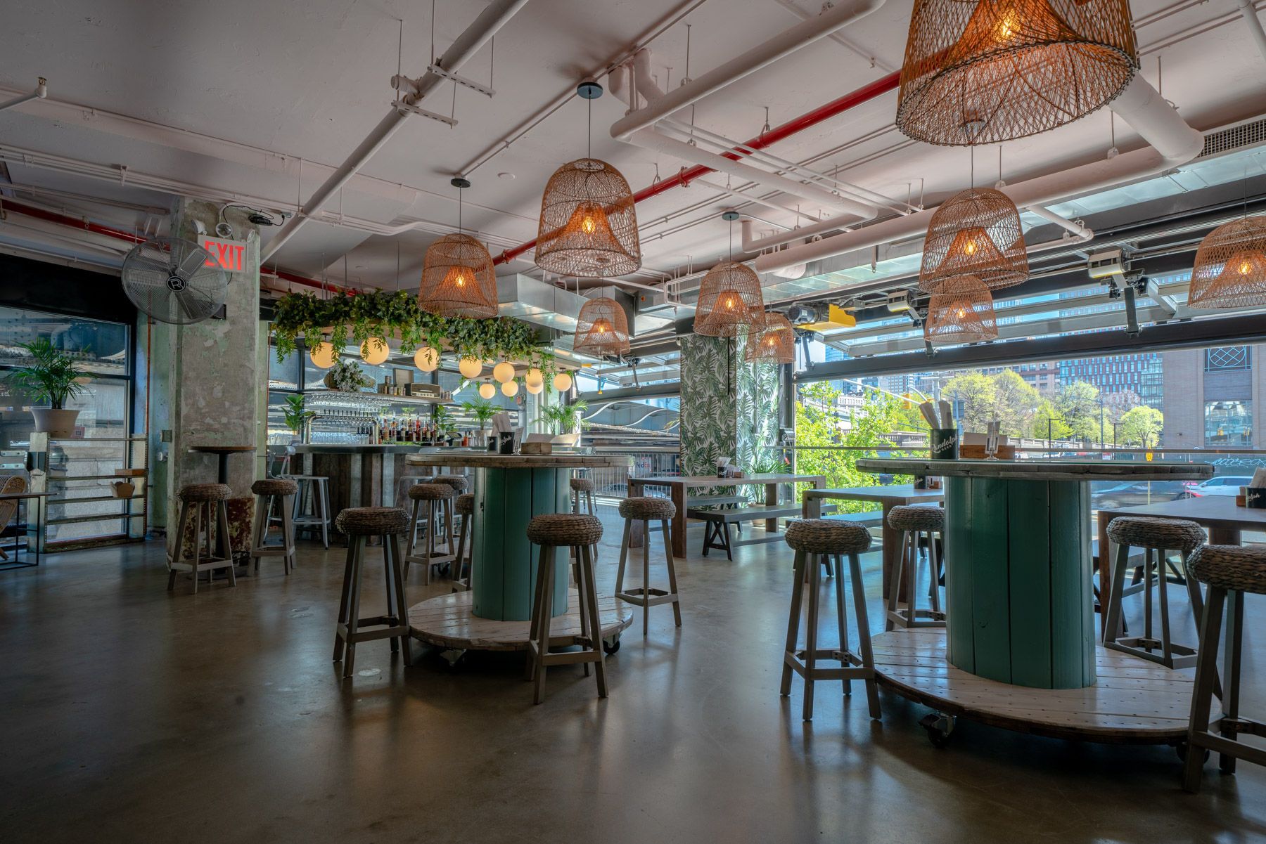 Event Spaces in Dumbo — space