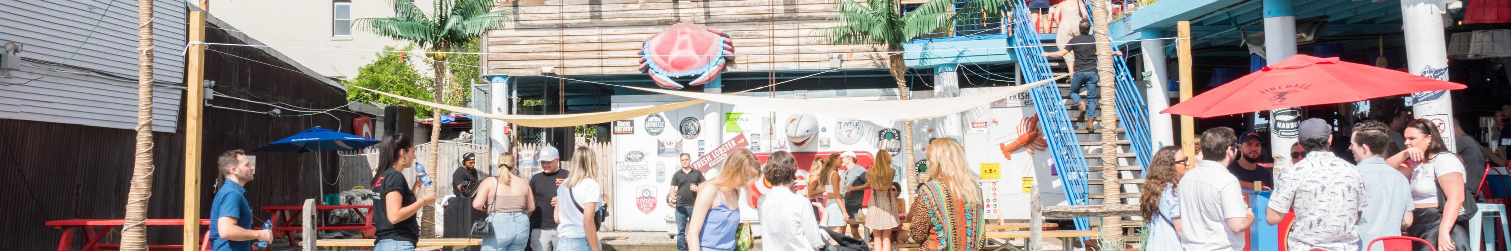 Located on the waterfront in Red Hook, Brooklyn, Brooklyn Crab offers a unique, relaxed yet unforgettable setting for guests seeking a venue with character and charm. — event space in Red Hook